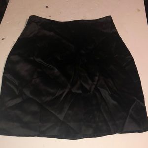 Black skirt